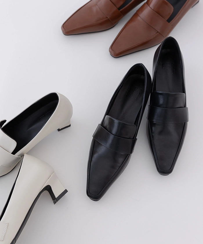PointedToe Heel Loafer
