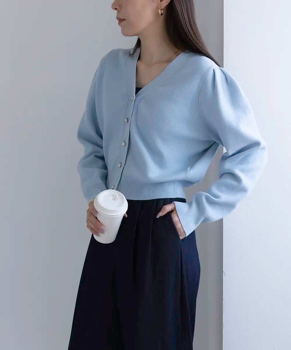 Tightly Vneck Cardigan