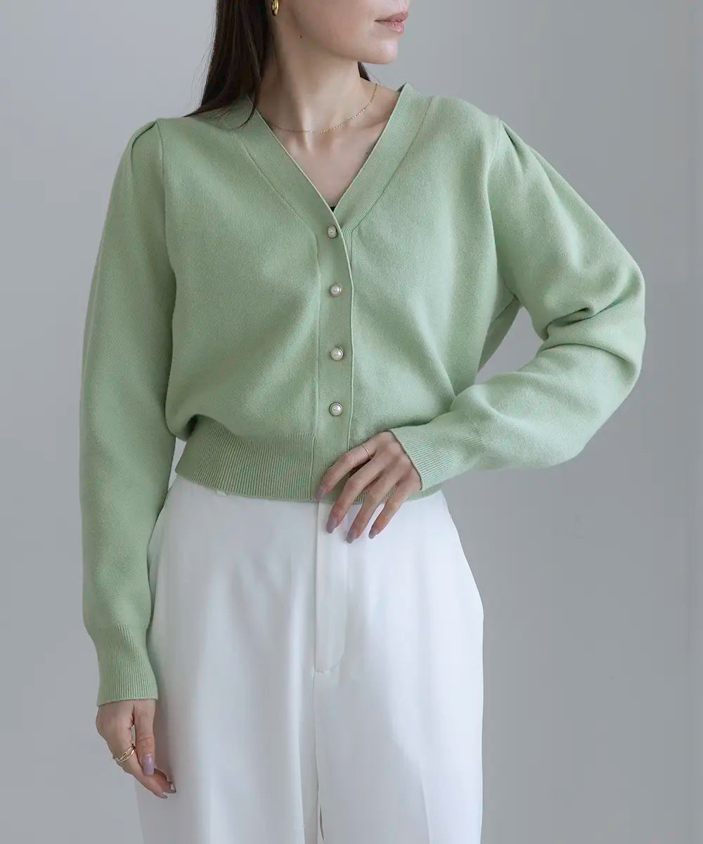 Tightly Vneck Cardigan