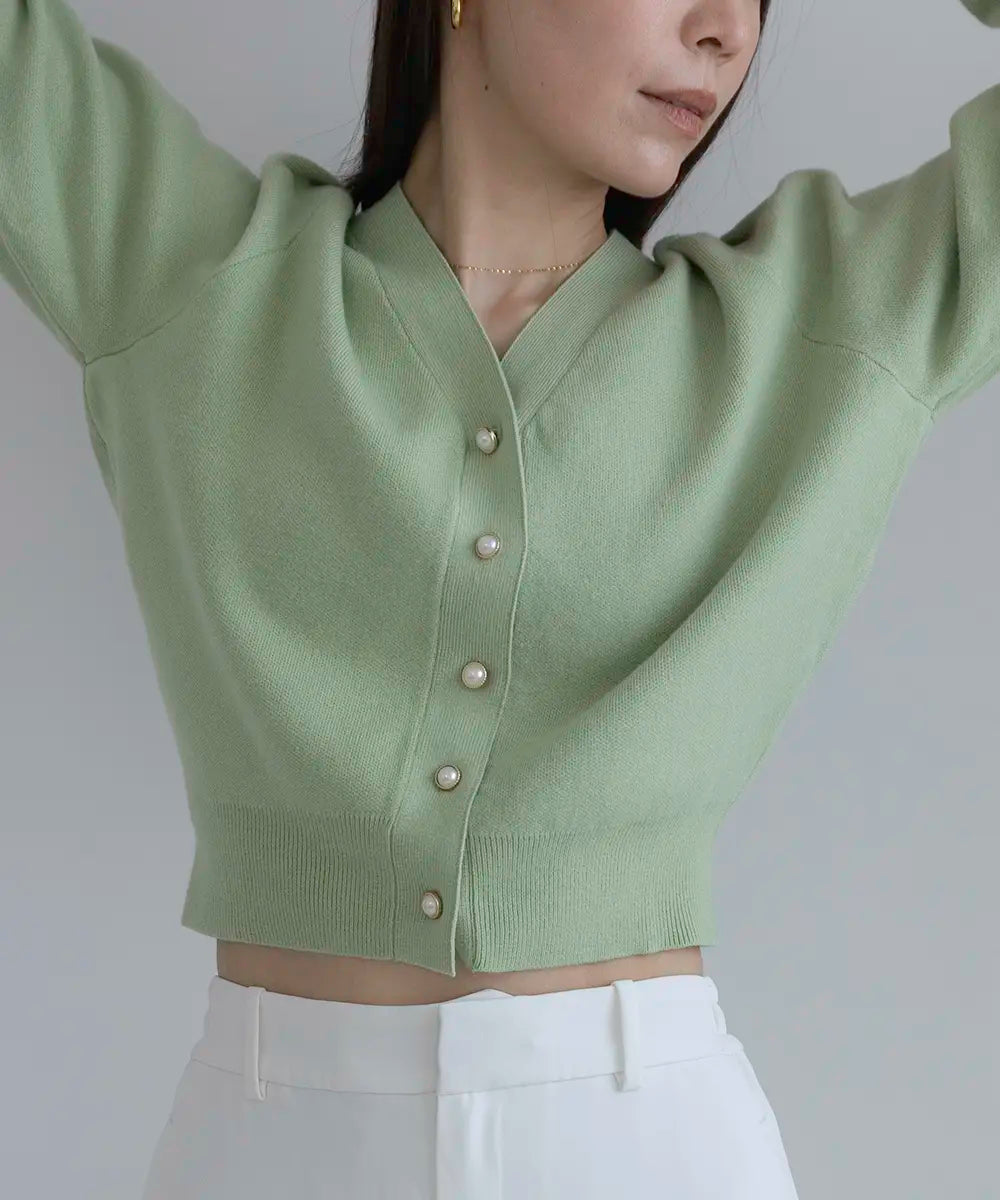 Tightly Vneck Cardigan