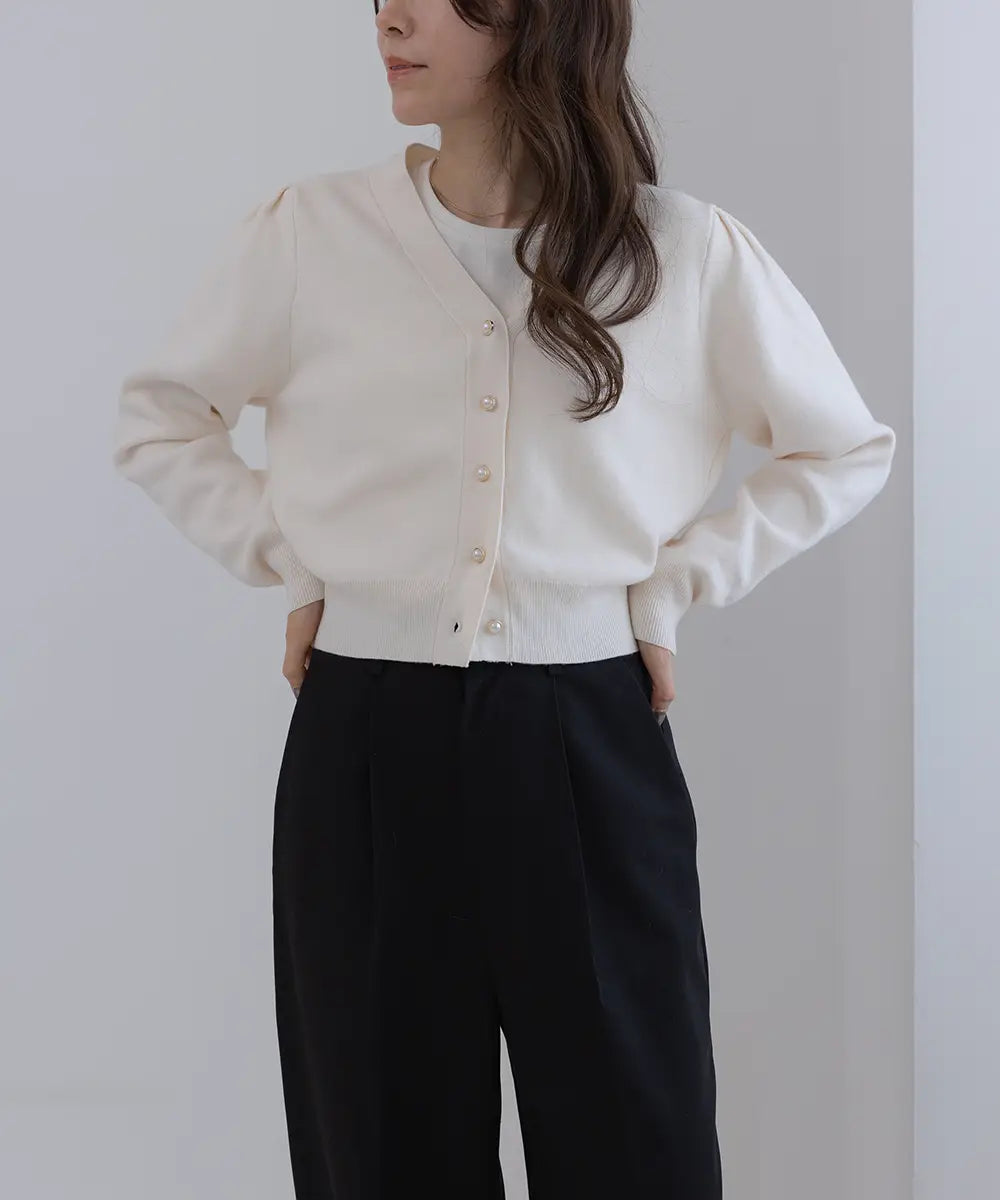 Tightly Vneck Cardigan