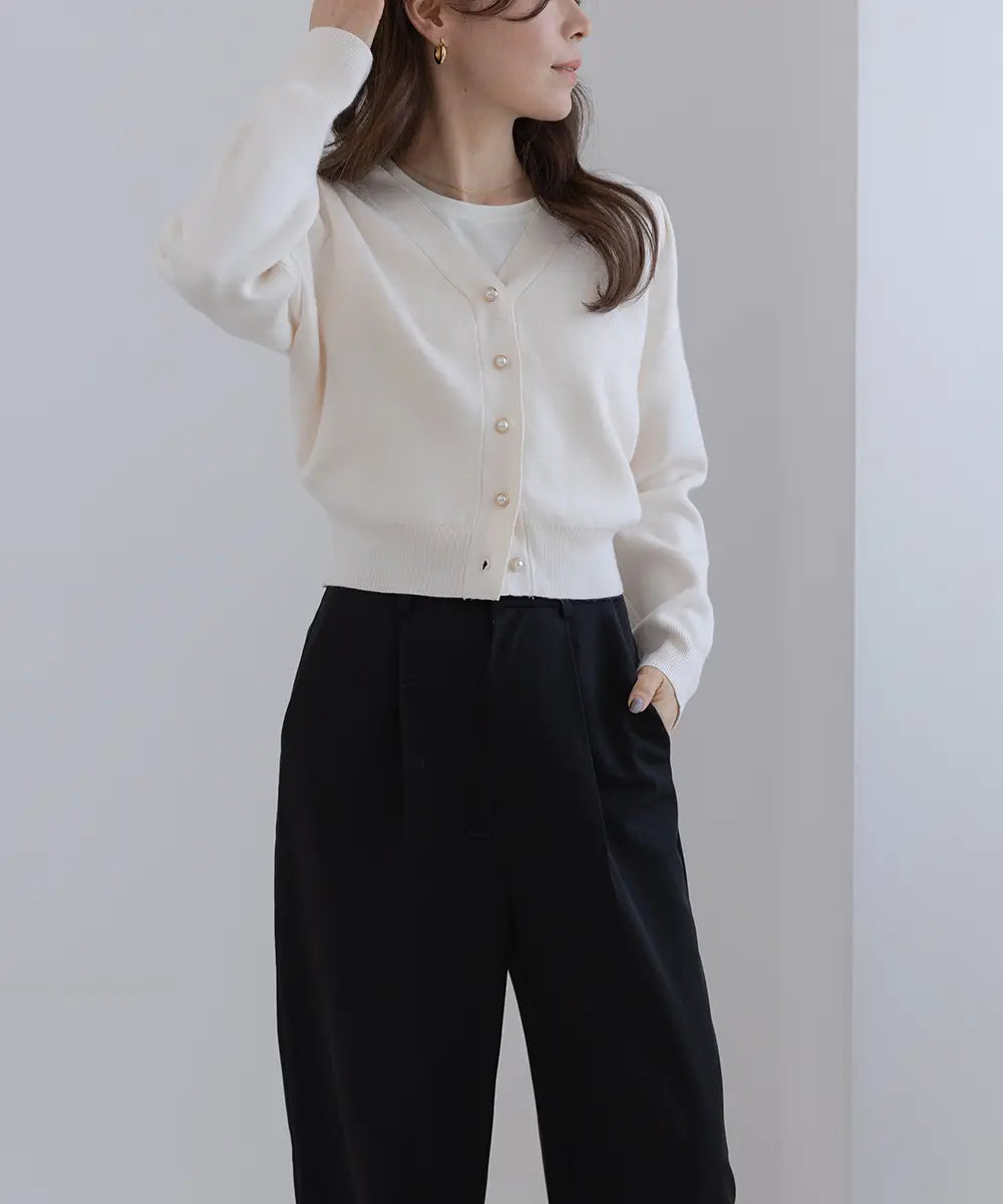 Tightly Vneck Cardigan