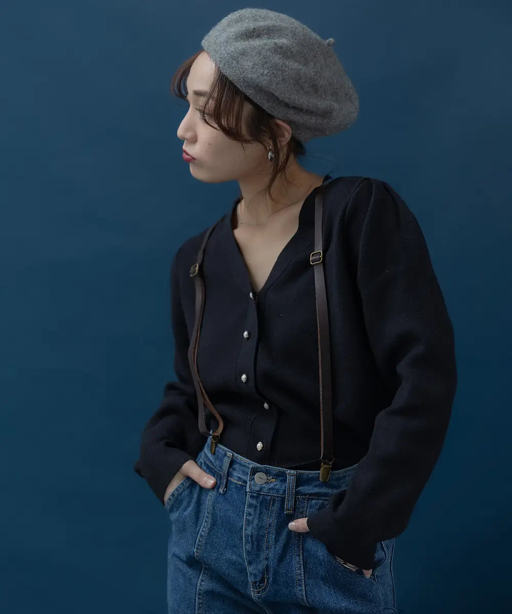 Tightly Vneck Cardigan