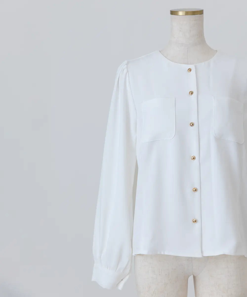 Chest Pocket Blouse