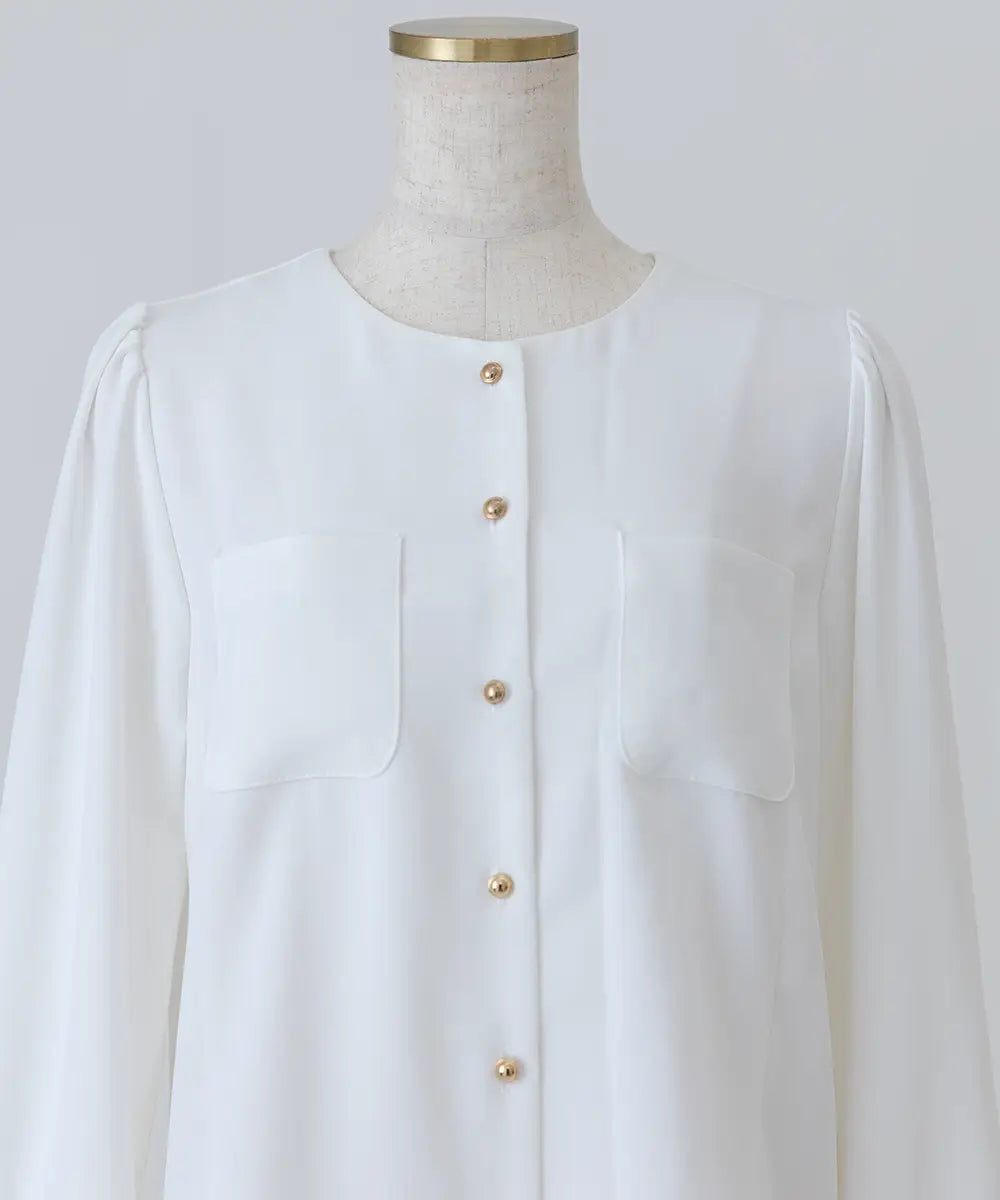 Chest Pocket Blouse