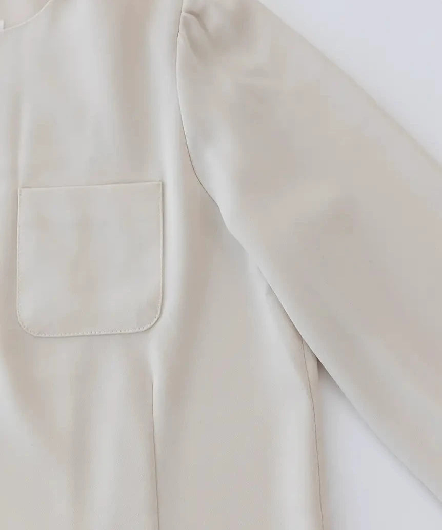 Chest Pocket Blouse