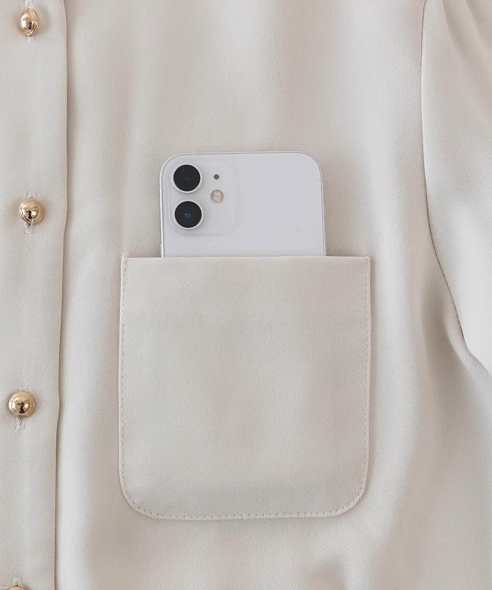 Chest Pocket Blouse