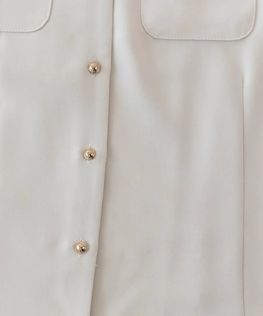 Chest Pocket Blouse