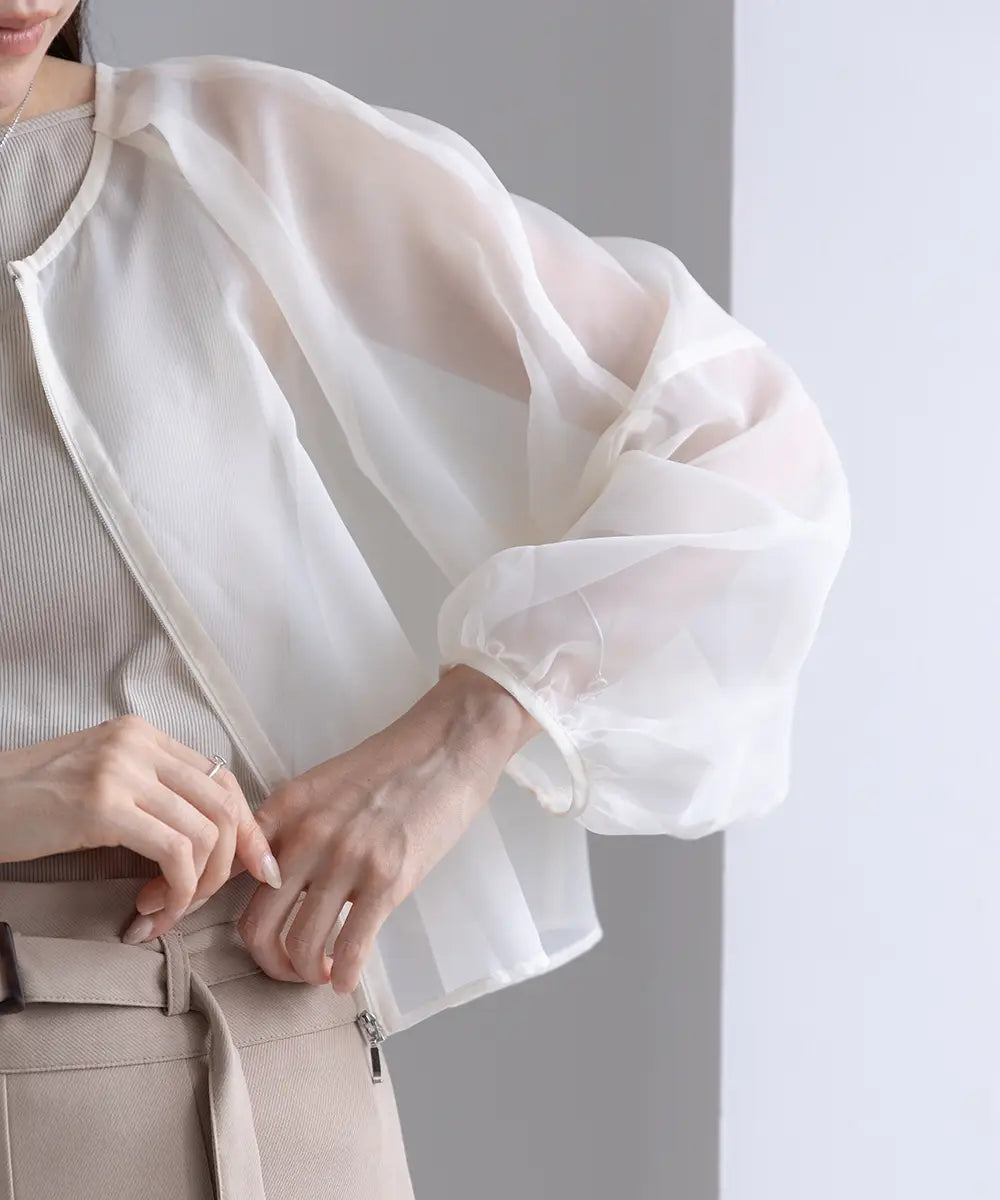 Multiway Sheer Pullover