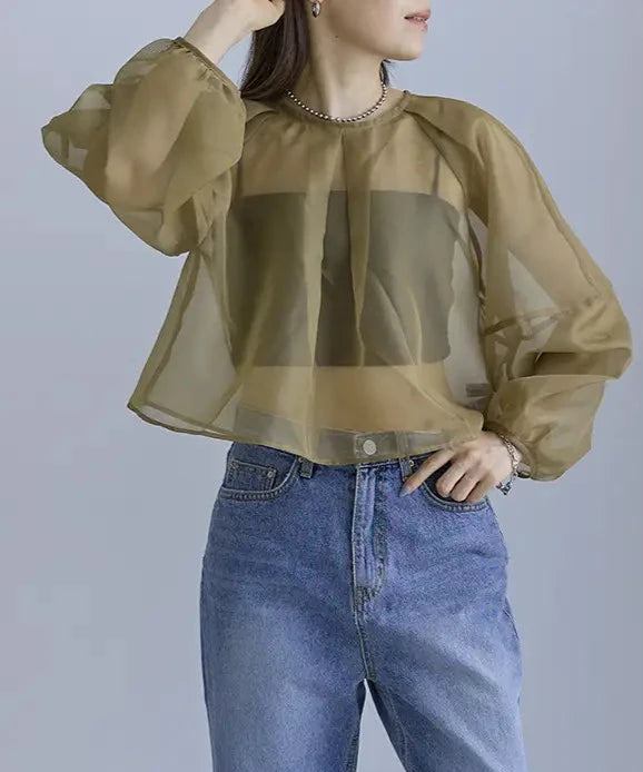 Multiway Sheer Pullover