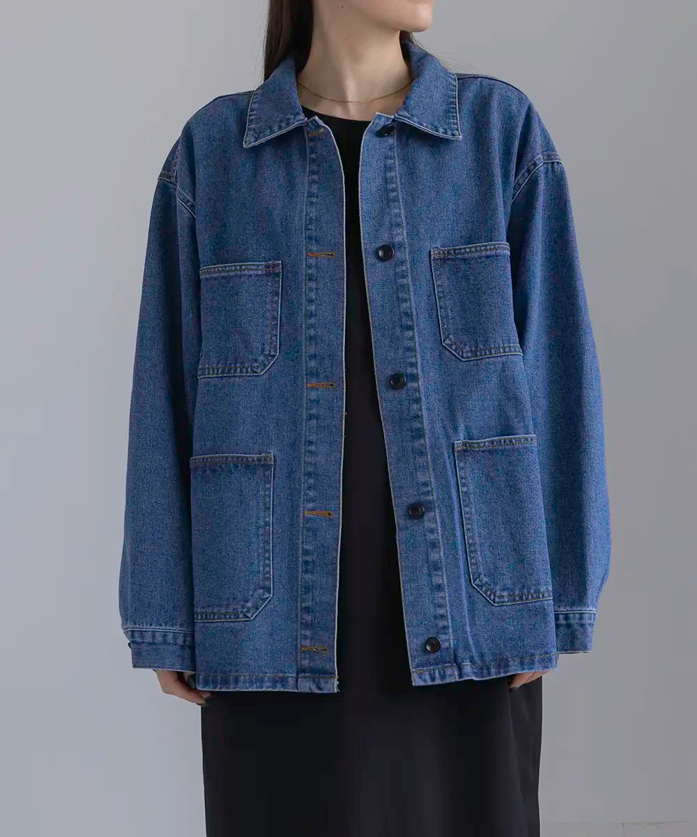 Denim Coverall Jacket