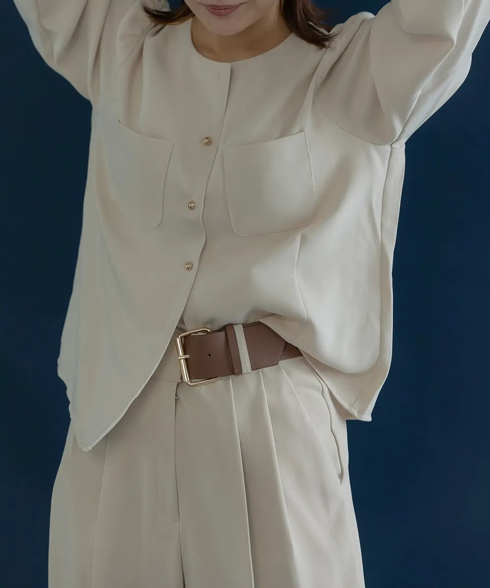 Chest Pocket Blouse