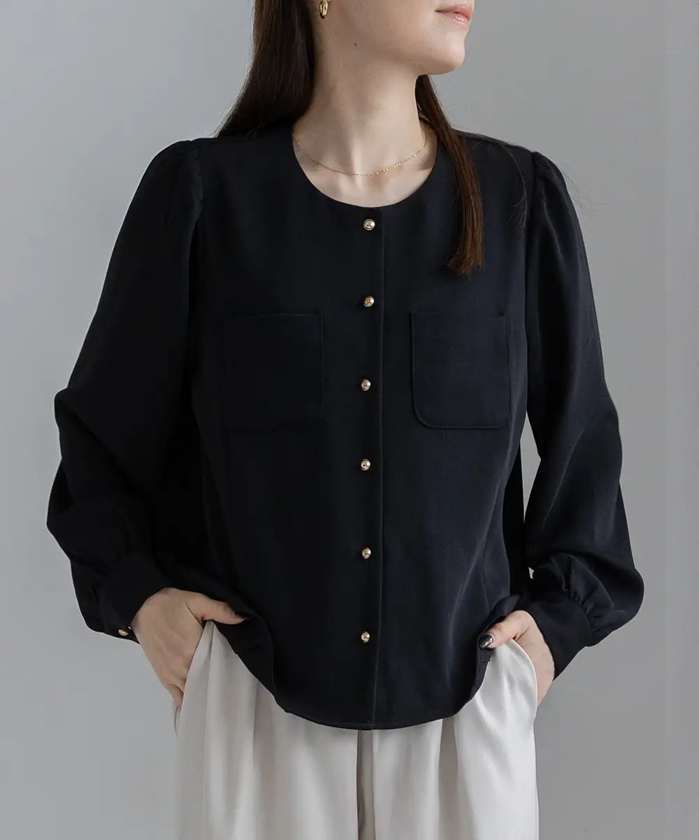 Chest Pocket Blouse