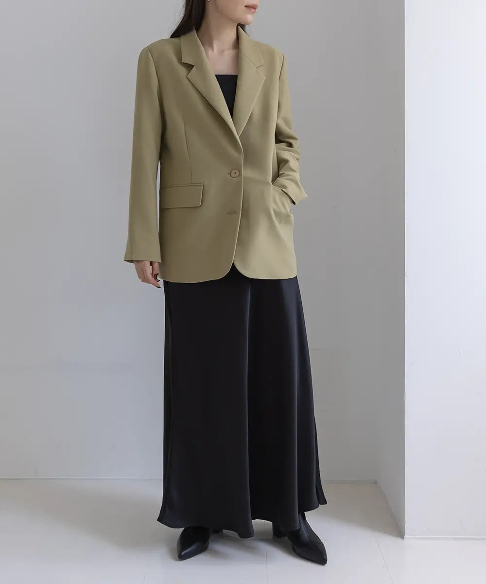 Satin Flare Skirt