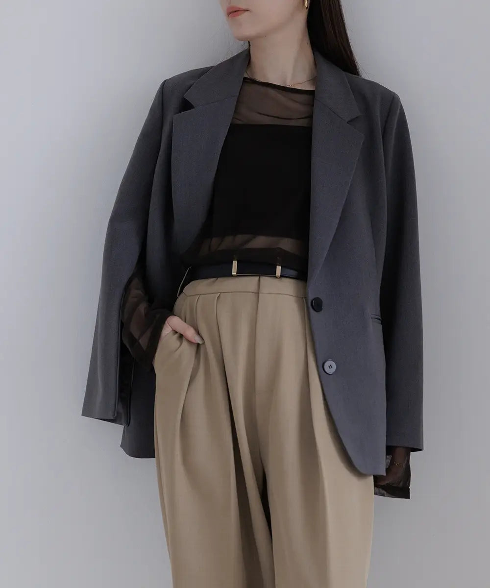 2WaySleeve Slit Jacket