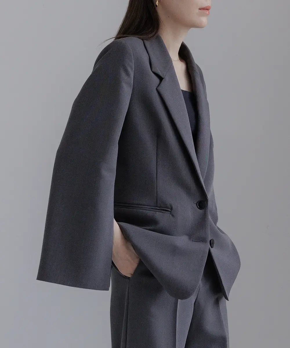 2WaySleeve Slit Jacket