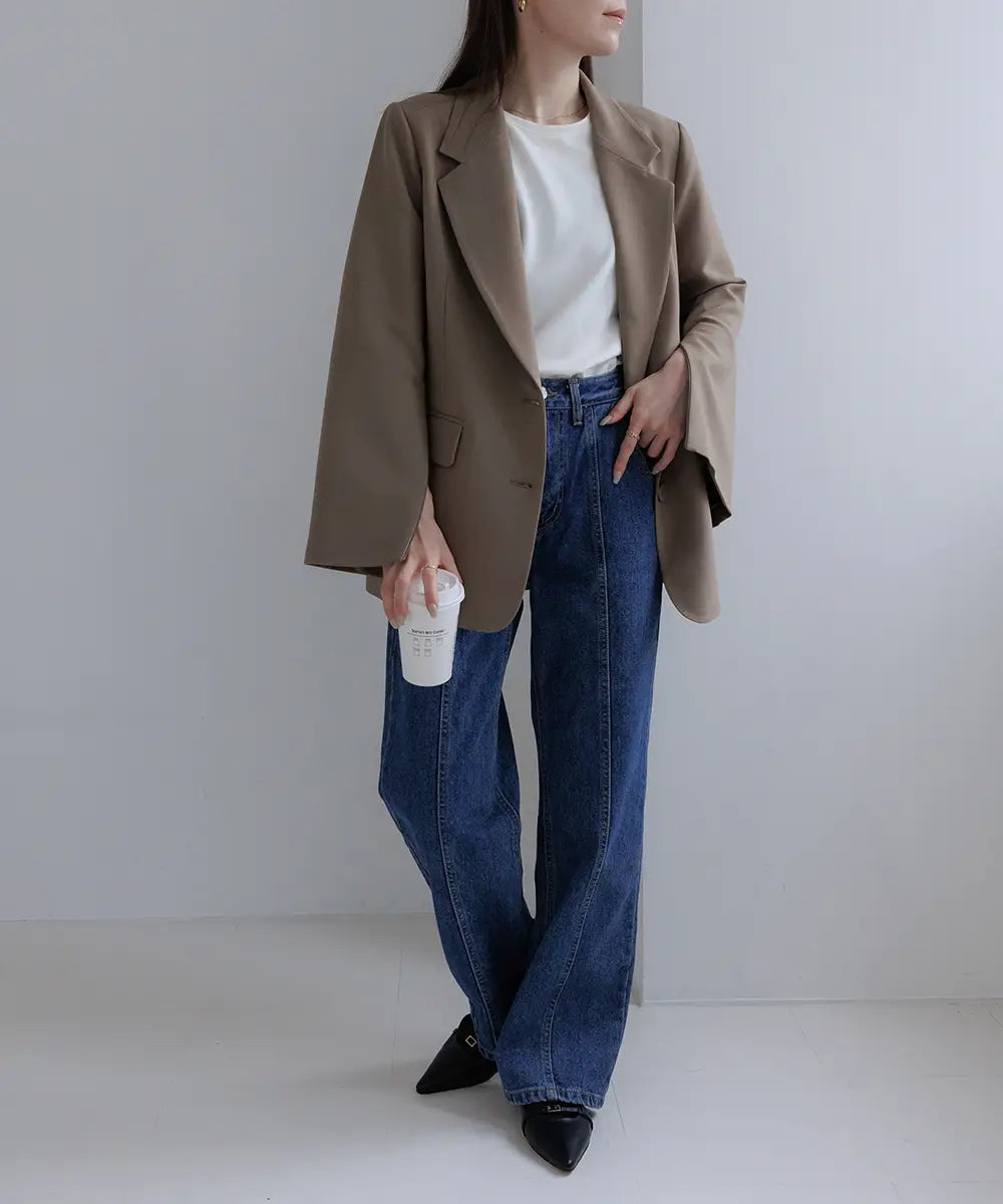 2WaySleeve Slit Jacket