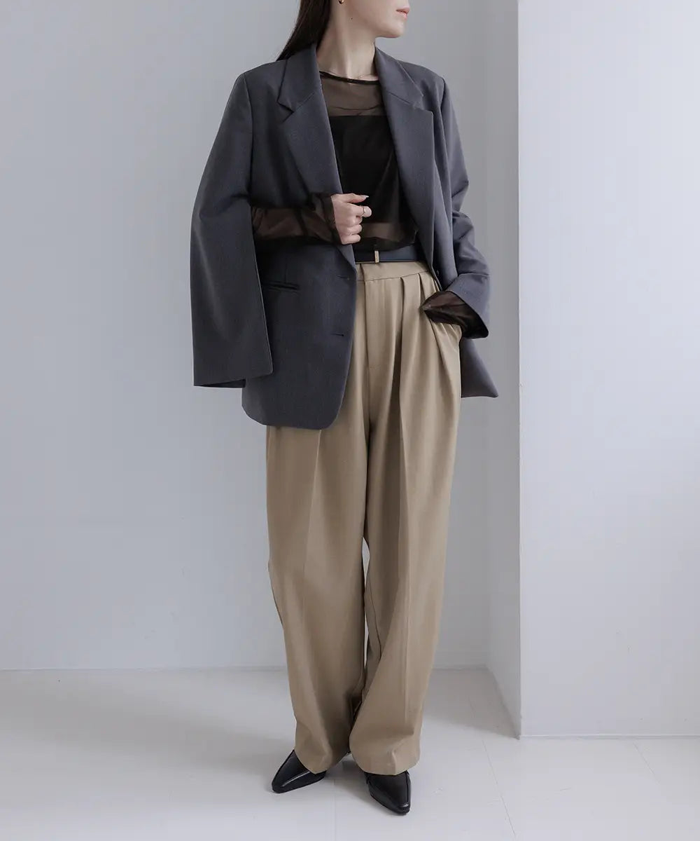 2WaySleeve Slit Jacket