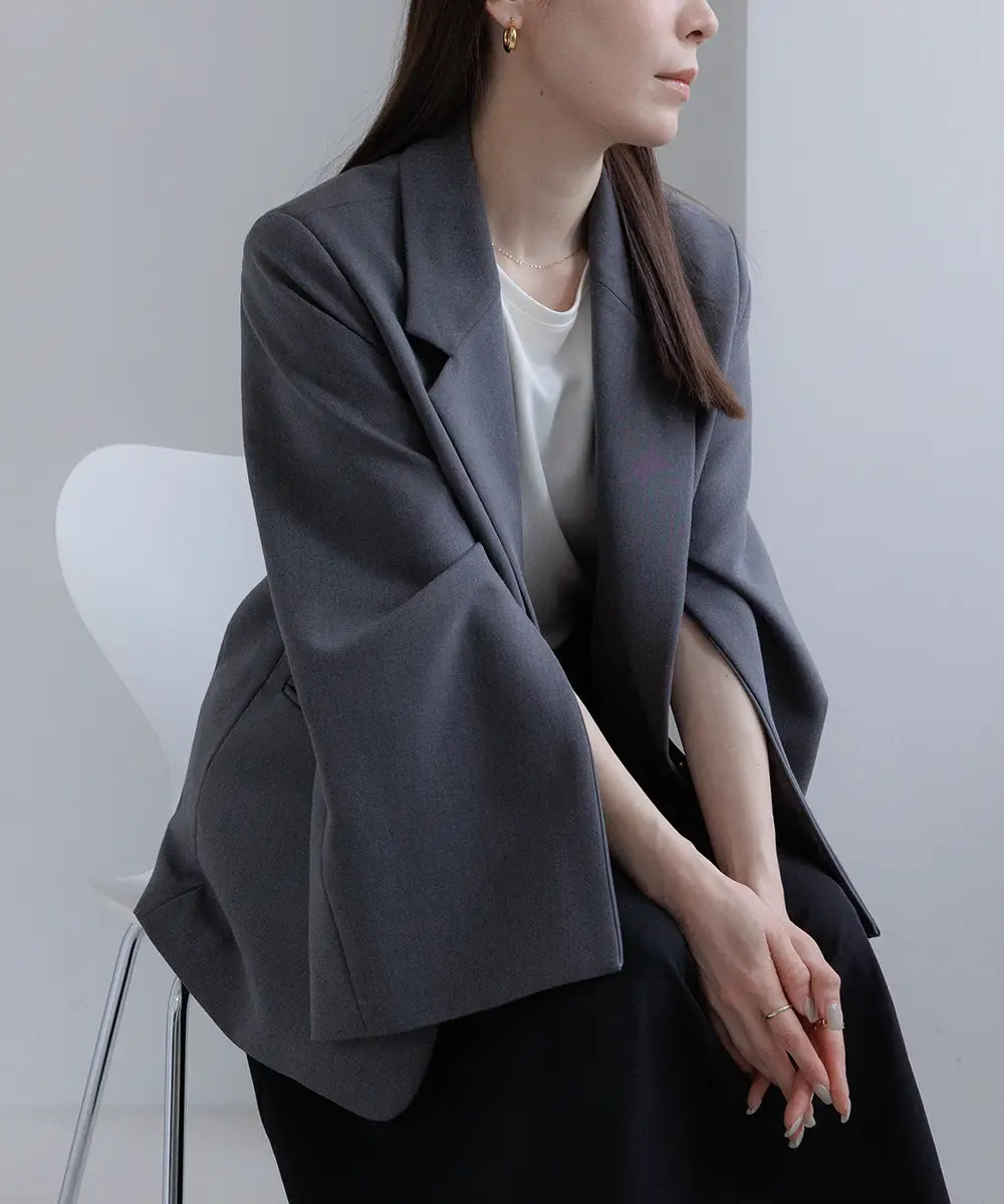 2WaySleeve Slit Jacket
