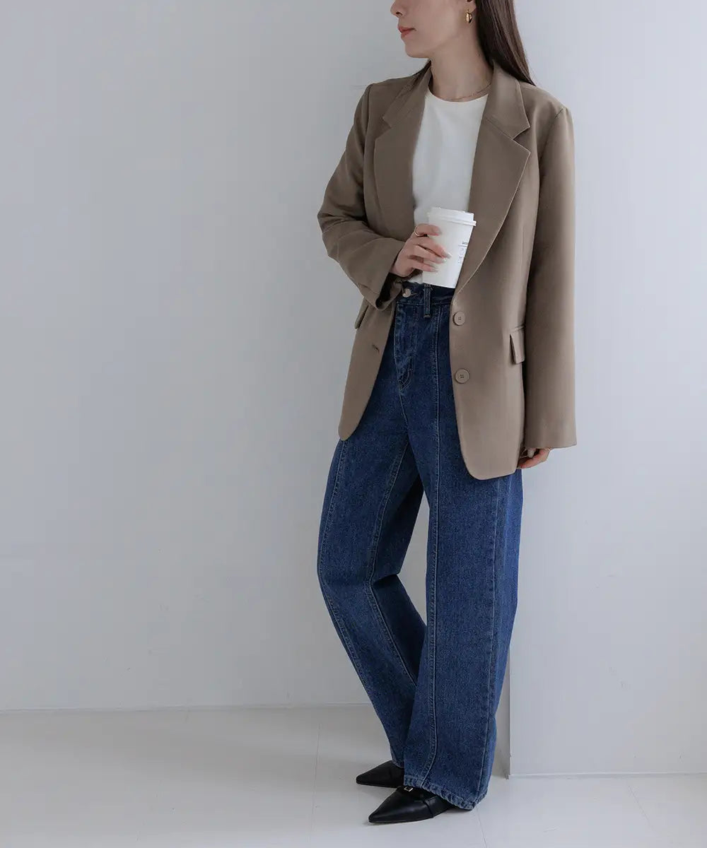 2WaySleeve Slit Jacket