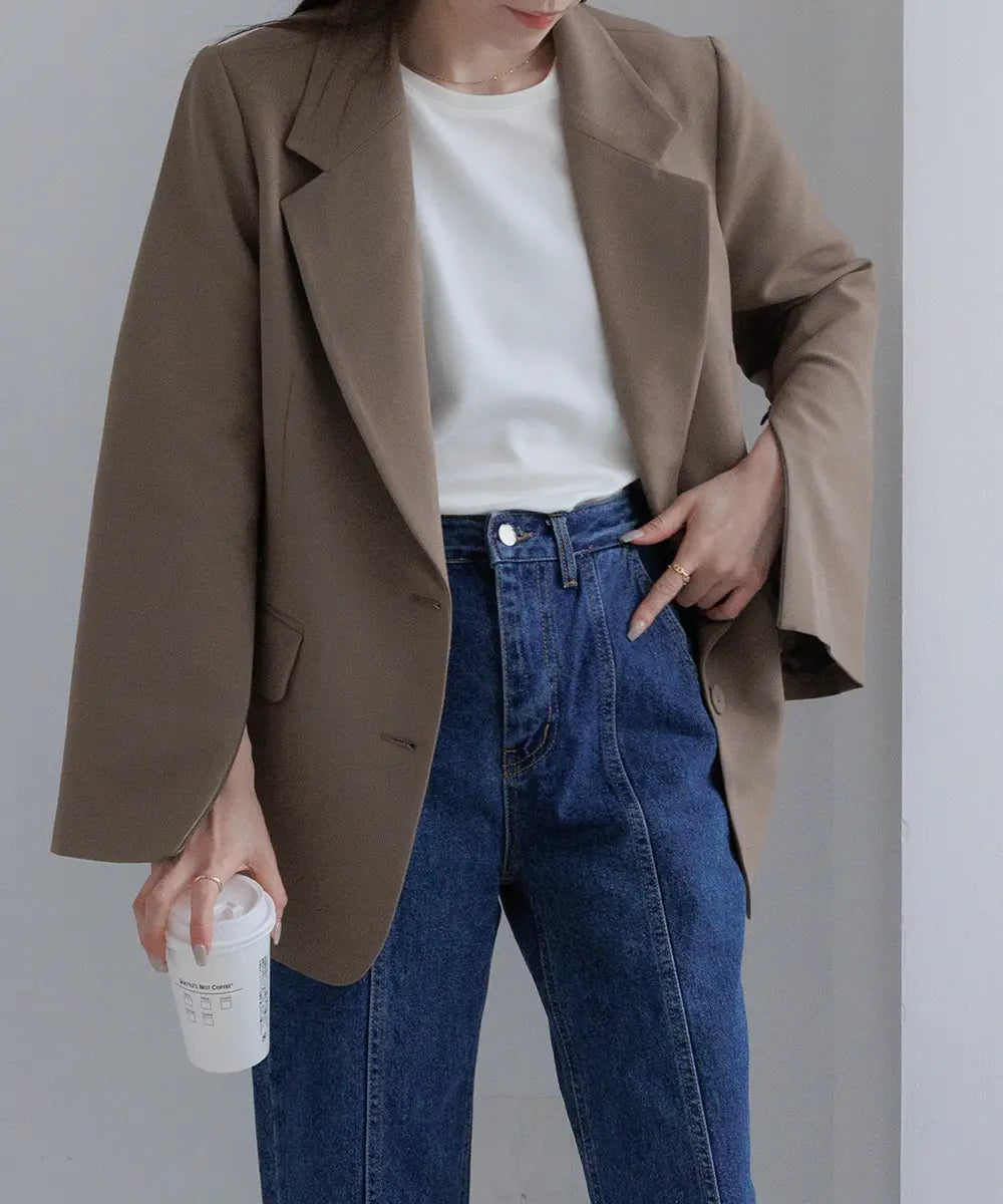 2WaySleeve Slit Jacket