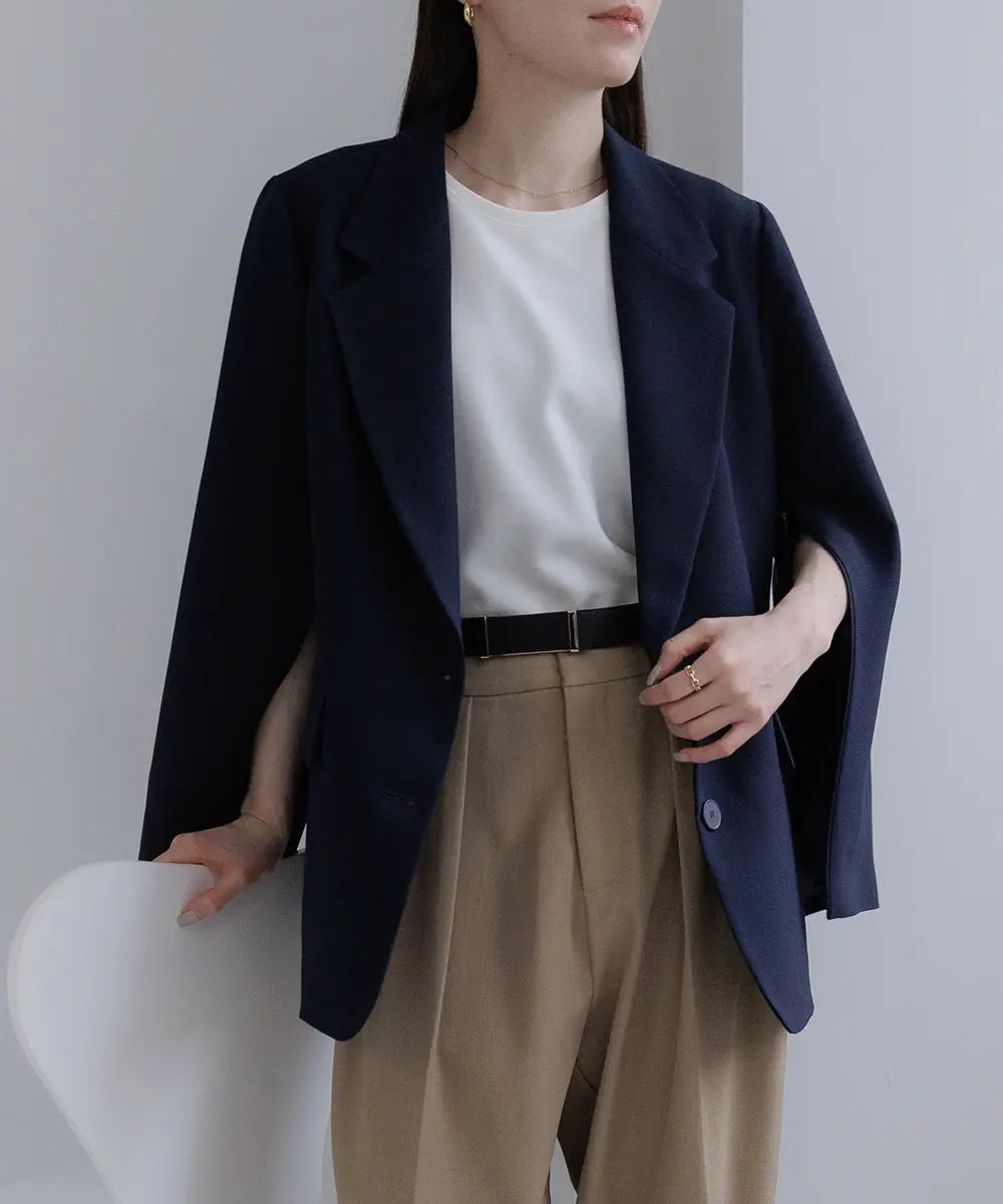 2WaySleeve Slit Jacket