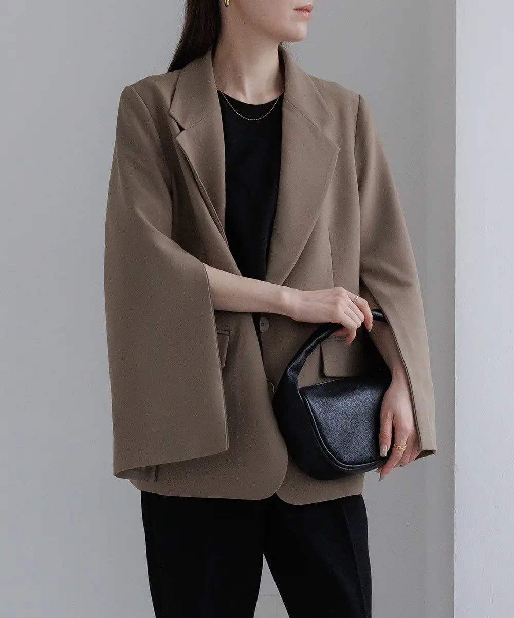 2WaySleeve Slit Jacket