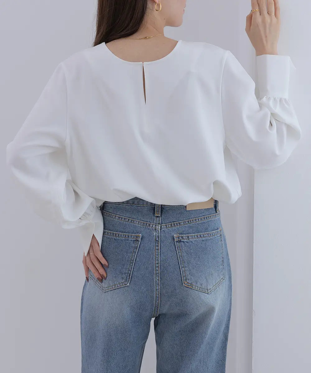 2Way KeyNeck Blouse