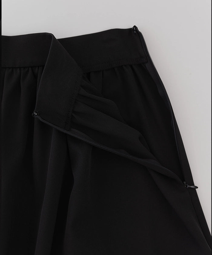 Gather Flare Skirt