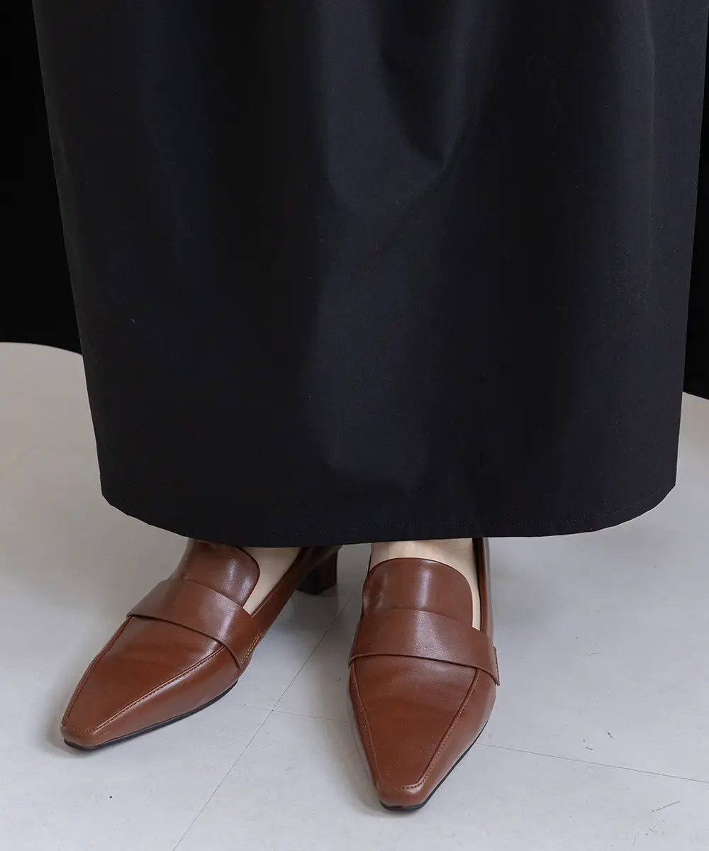 PointedToe Heel Loafer