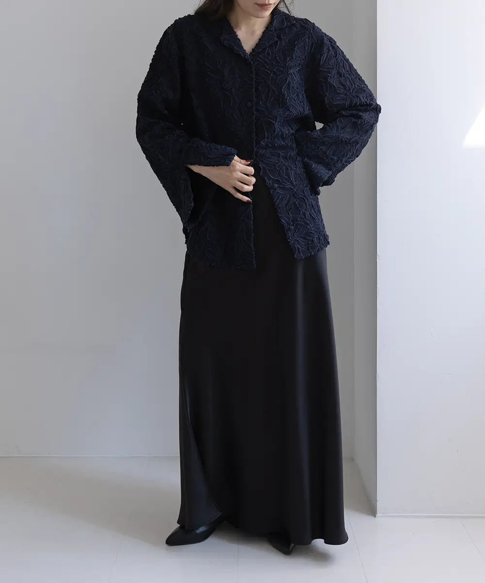 Sheer Jacquard Jacket