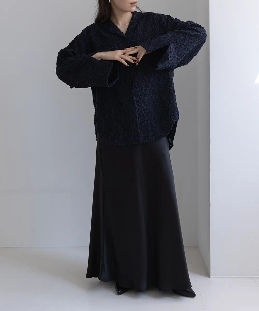 Sheer Jacquard Jacket