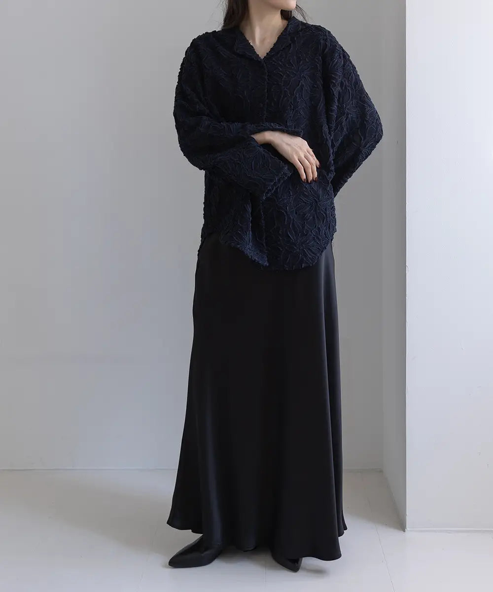Sheer Jacquard Jacket