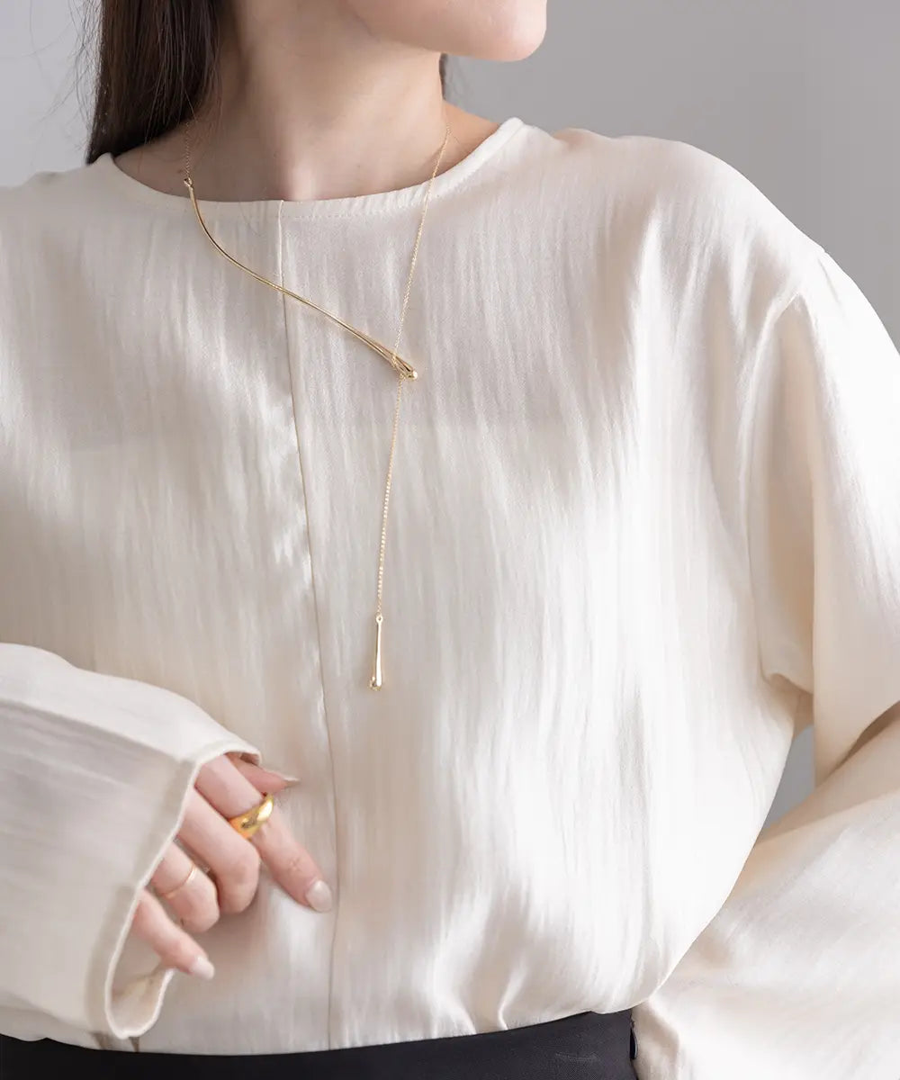 Asymmetry Drop Necklace