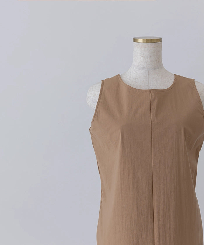 Back DeepVneck Sleeveless OnePiece