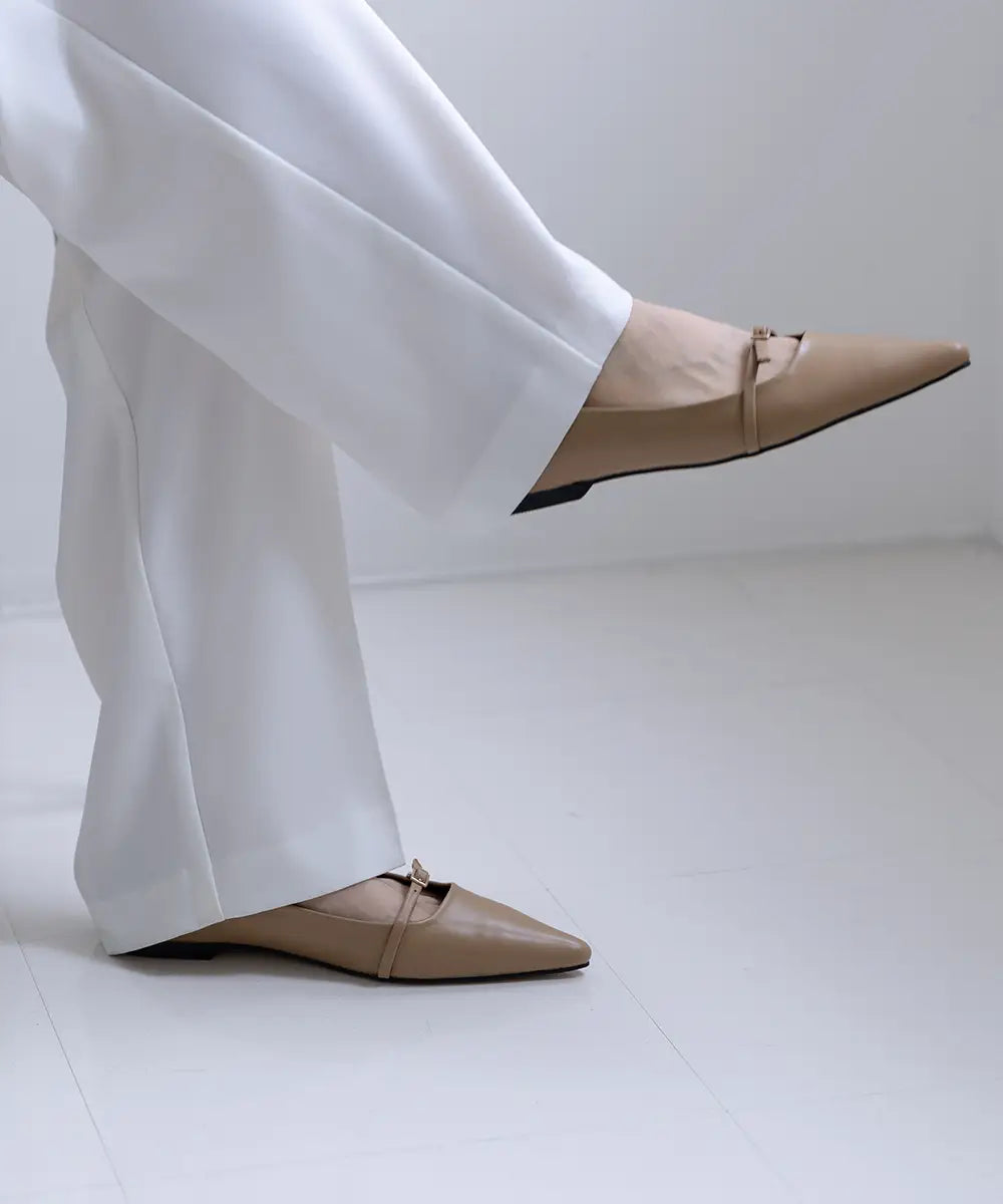 PointedToe Belt Pumps