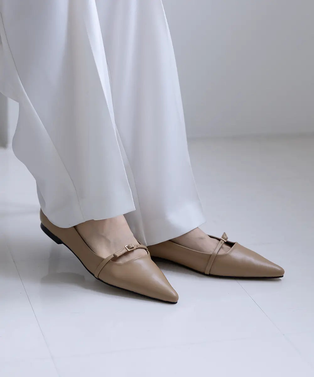 PointedToe Belt Pumps