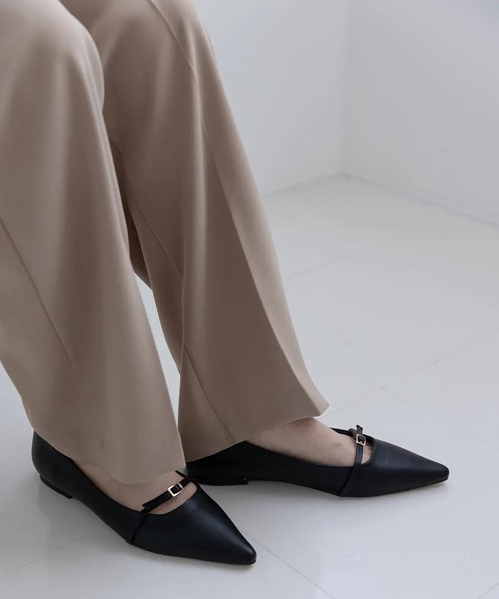 PointedToe Belt Pumps
