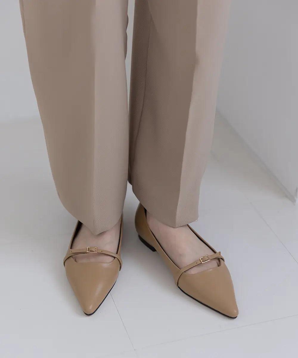 PointedToe Belt Pumps