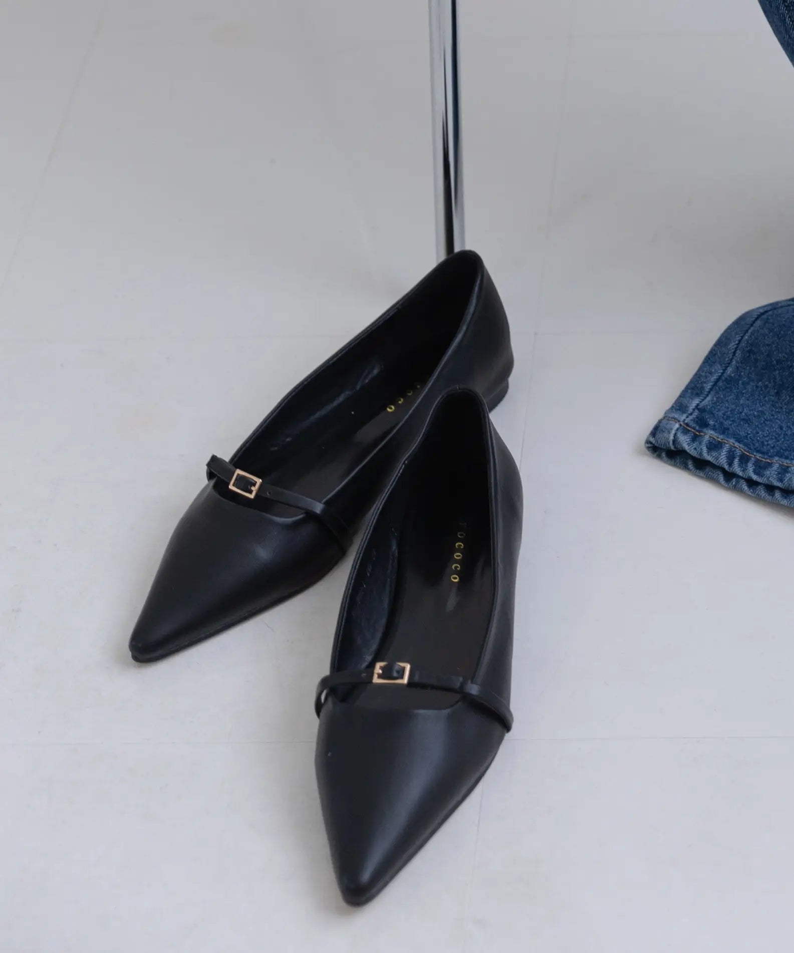 PointedToe Belt Pumps