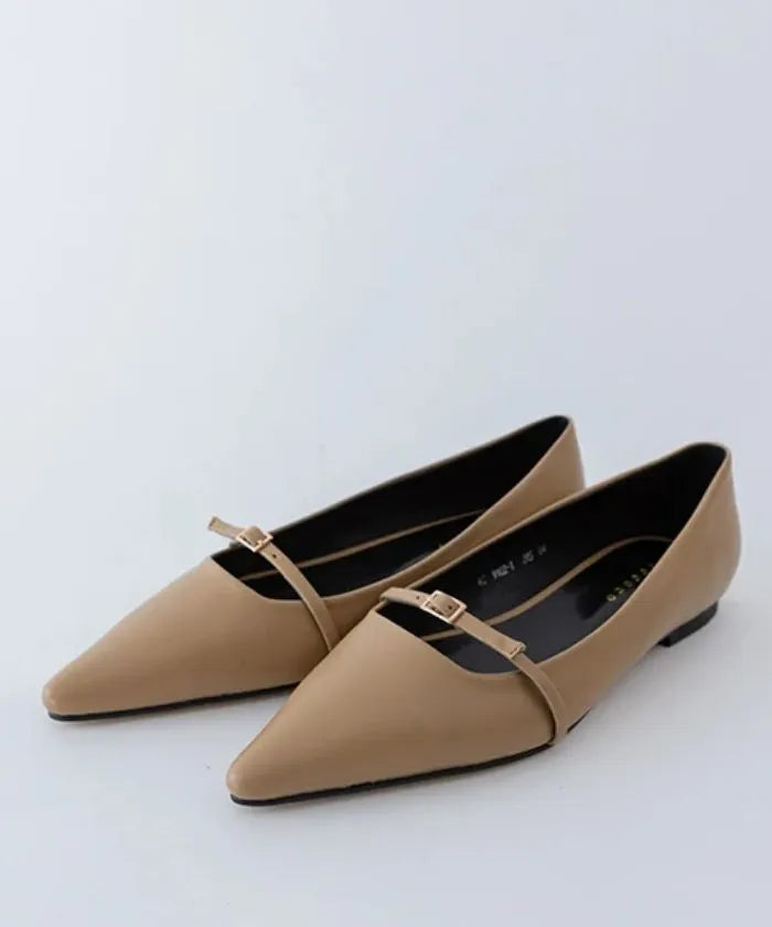 PointedToe Belt Pumps