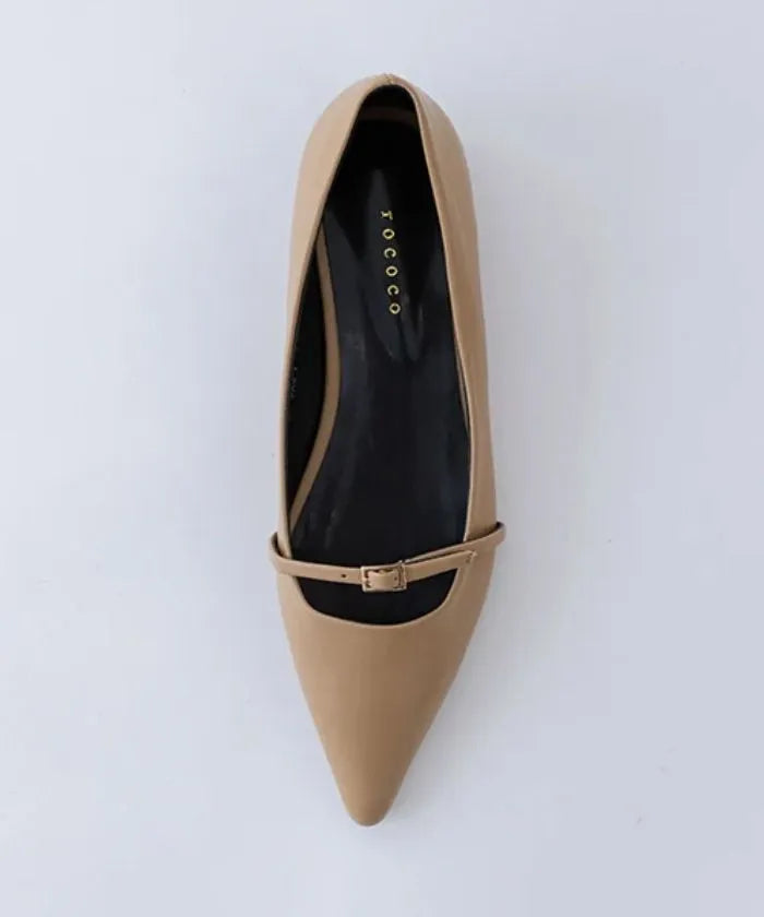 PointedToe Belt Pumps