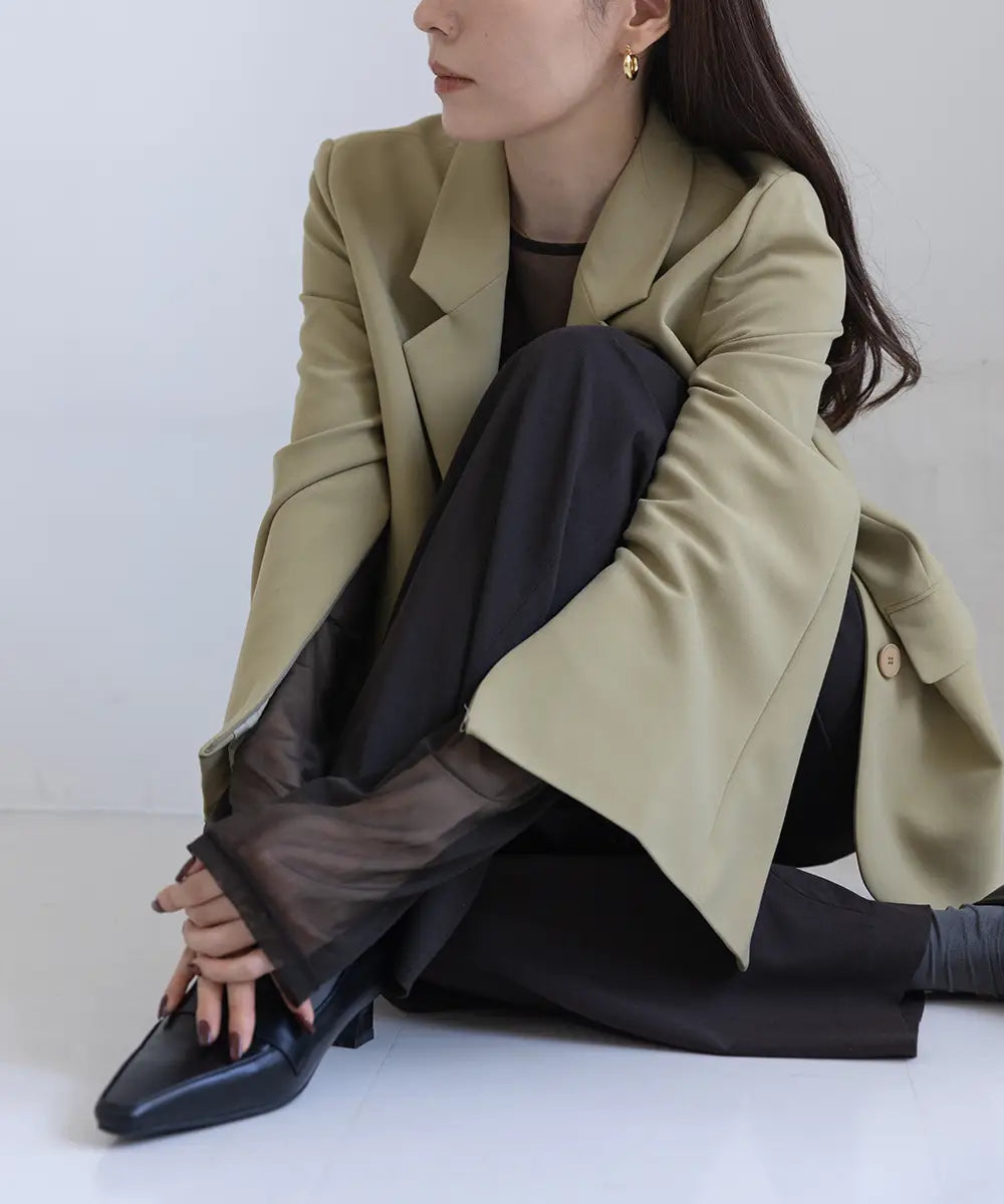 2WaySleeve Slit Jacket