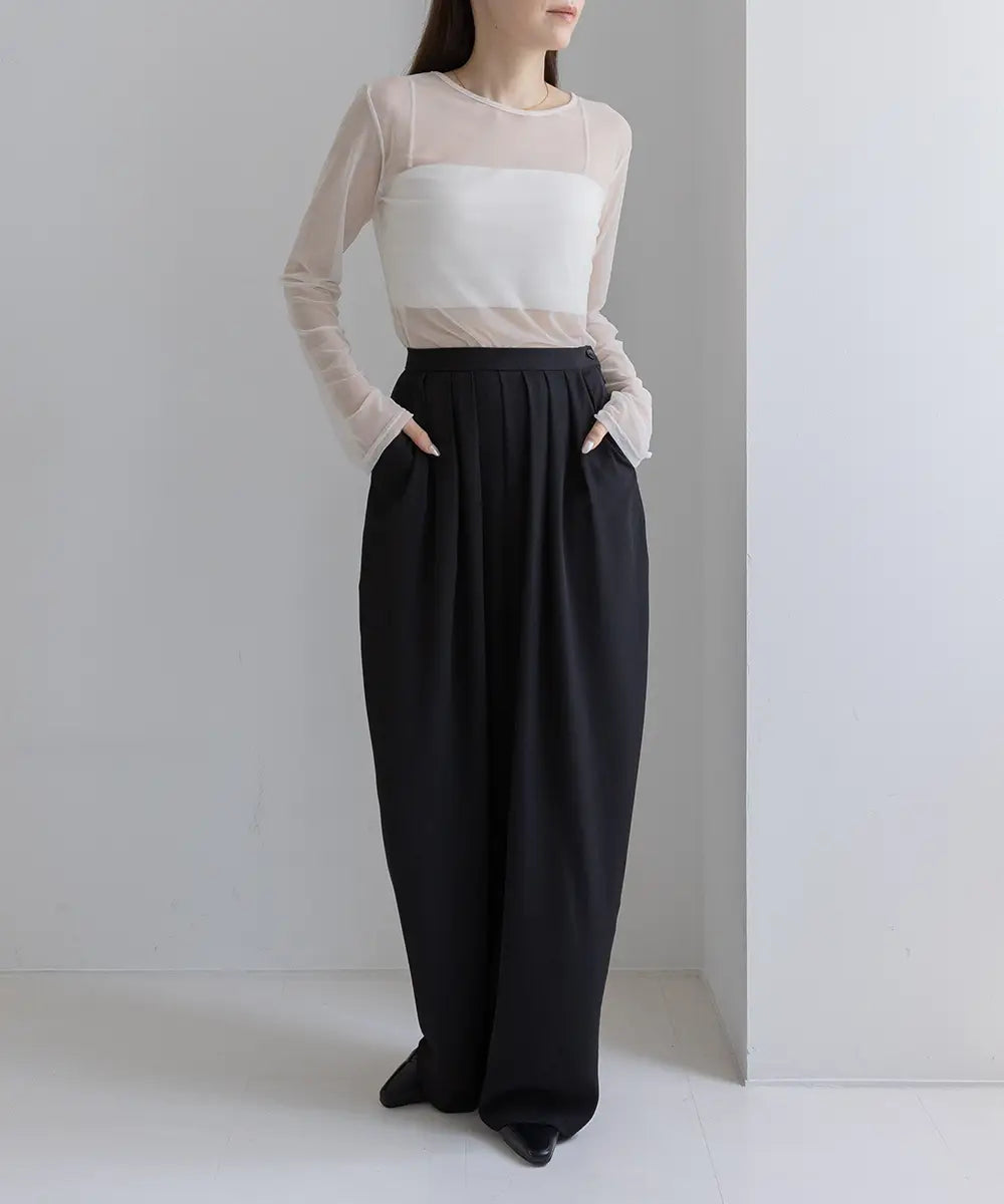 Nuance 2way Sheer Tops