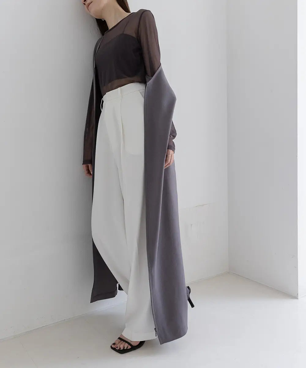 Nuance 2way Sheer Tops