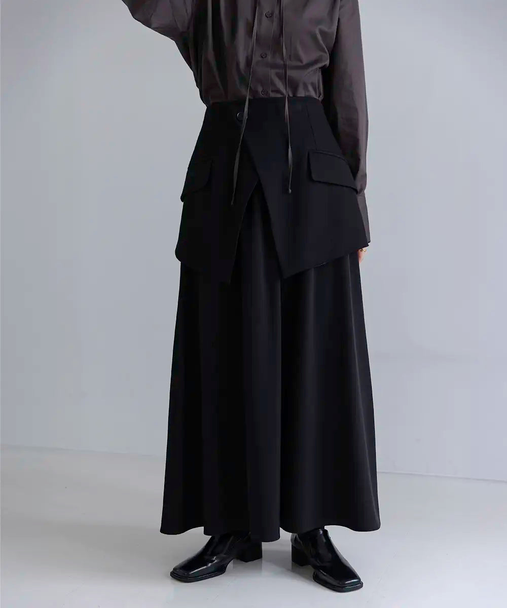 Gather Flare Skirt