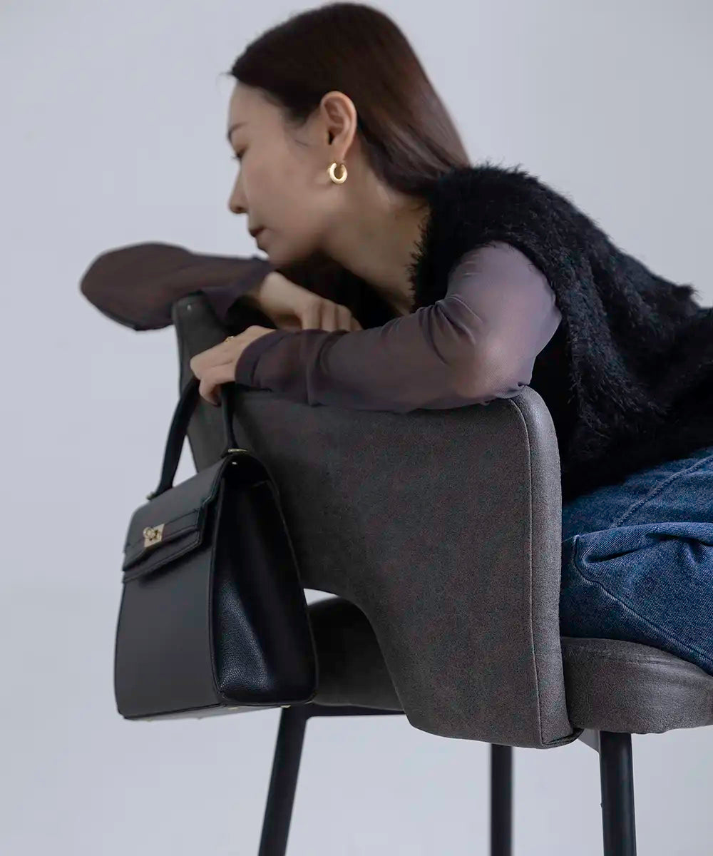 Square Form Handbag