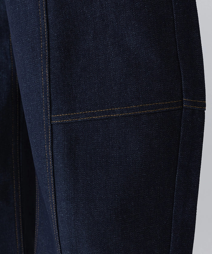 Denim Seam Curve Pants