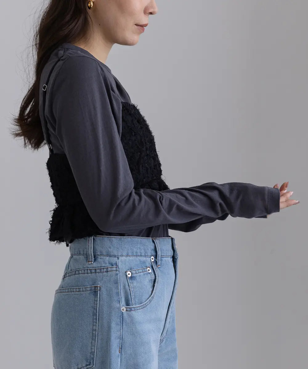 Sheer Round LongTee