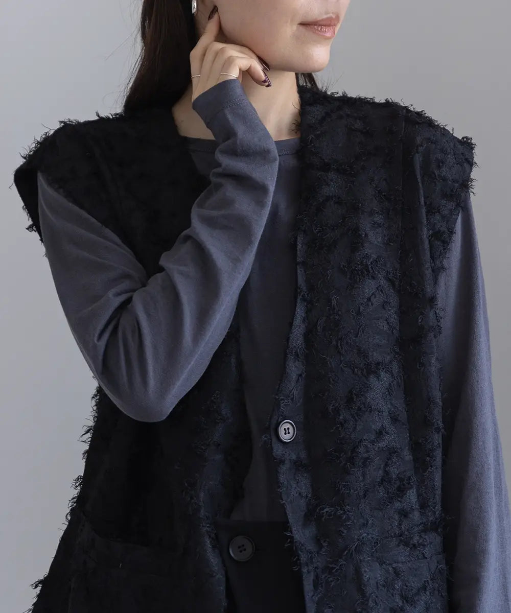 BackJacquard Gilet